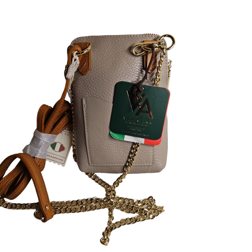 Valentina Small tan purse
